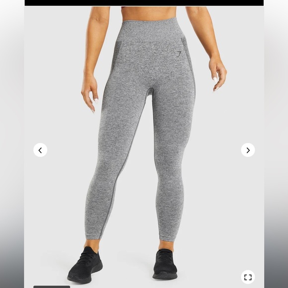 Gymshark green high waisted leggings. - Picture 2 of 3